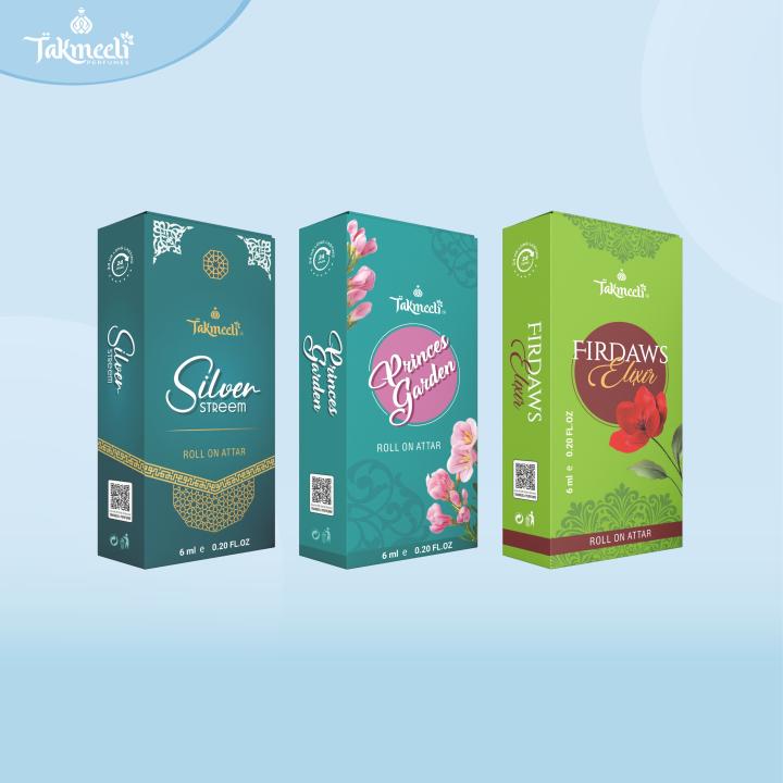 Royal Essence Trio – Premium 3 in 1 Attar Set