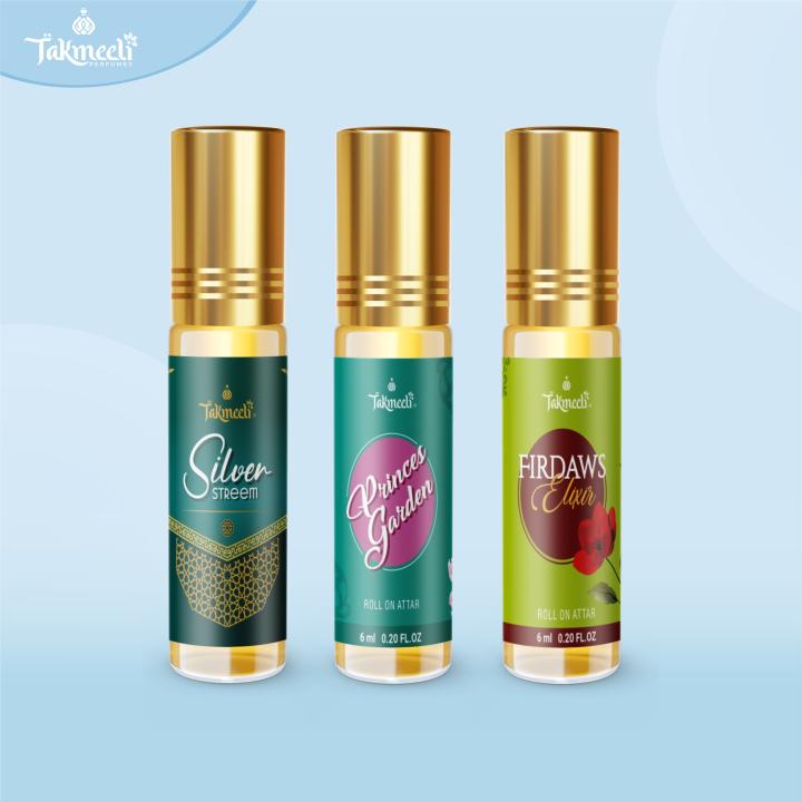 Royal Essence Trio – Premium 3 in 1 Attar Set